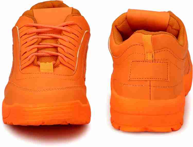 Fluorescent orange deals nike shoes