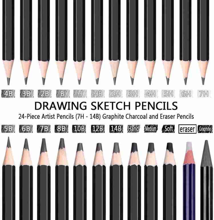 Pro Art® 36-Piece Multi-Media Drawing Pencil Set