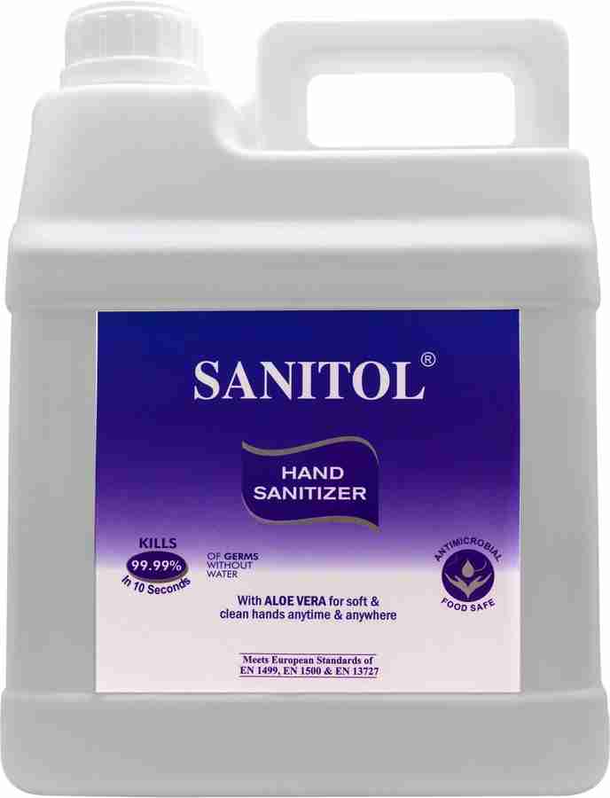 sanitol 5 Ltr Hand Sanitizer Can Price in India Buy sanitol 5
