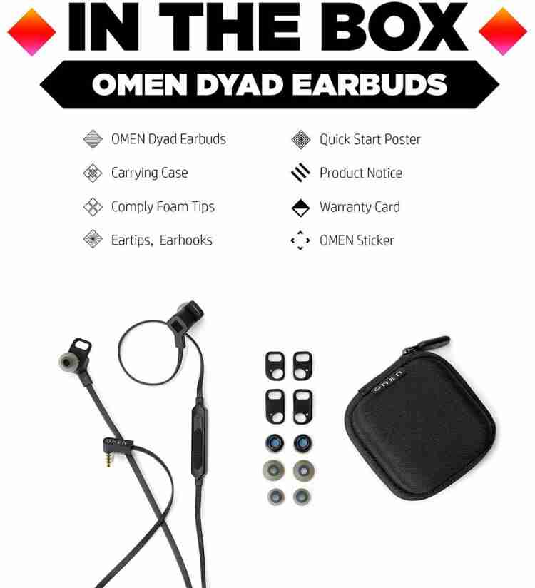 Hp best sale omen earbuds