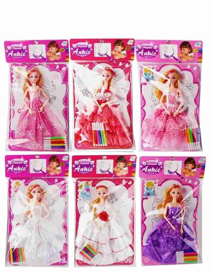 Barbie set drawing online