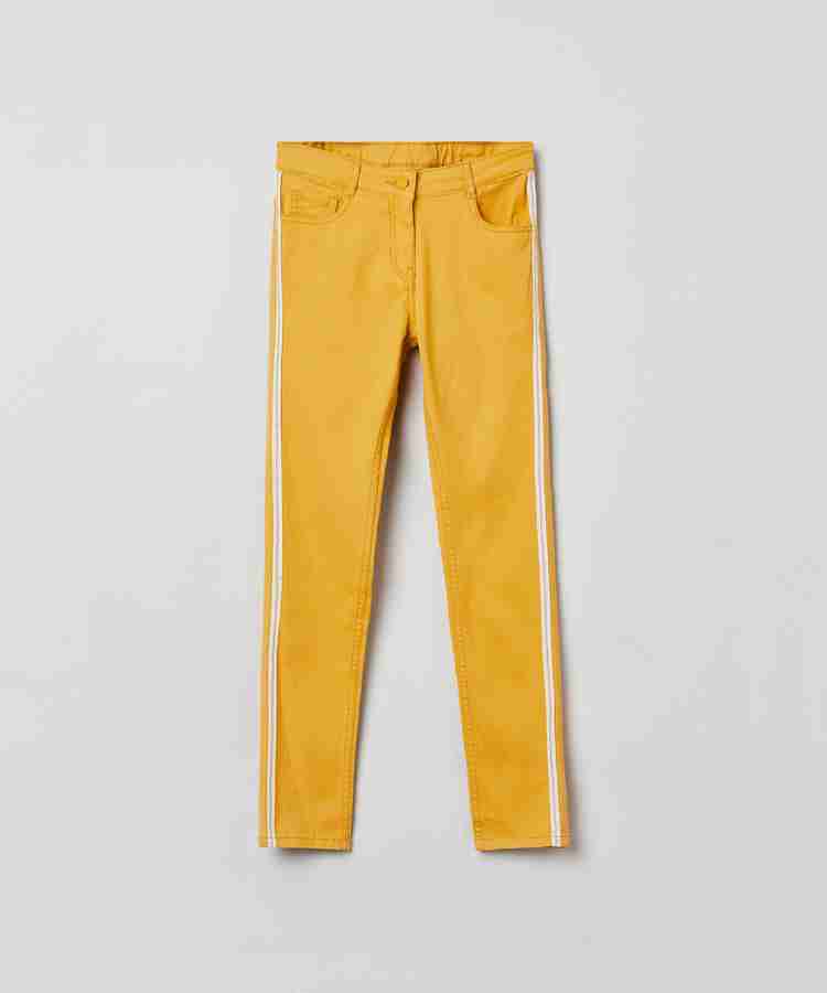 Girls discount yellow jeans