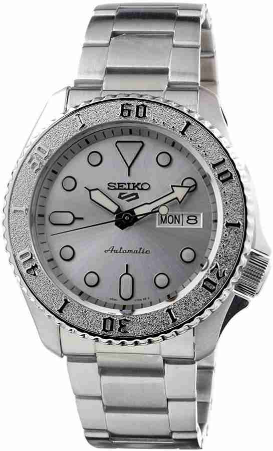 Seiko Seiko International Edition 5 Sports Automatic Silver Watch