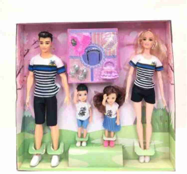 Happy family best sale barbie set