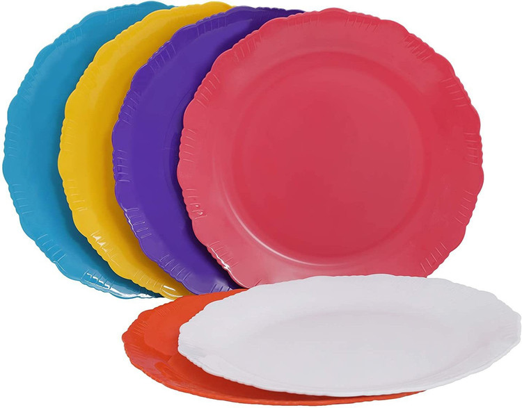 dinner set luxury plastic plates