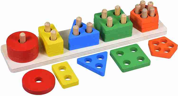 BLACK BIRD Geometric Shape Educational Intelligence Early