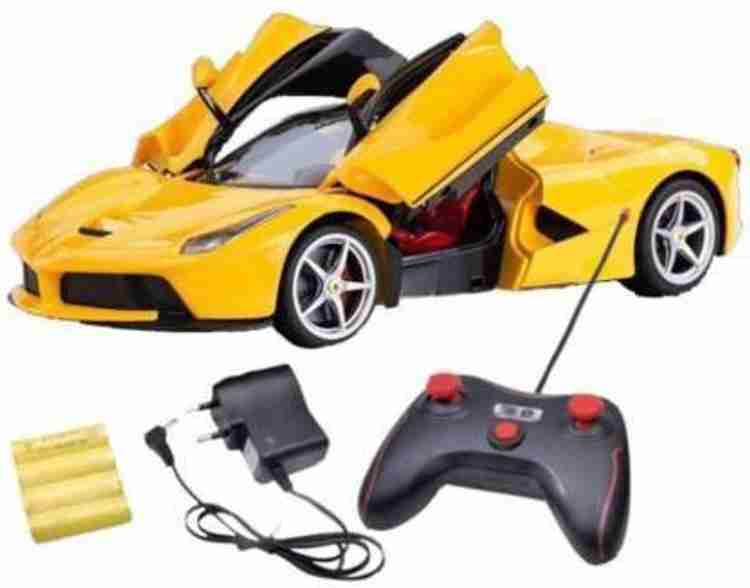 Khilona Wala Remote Control Rechargeable Ferrari Car with Opening