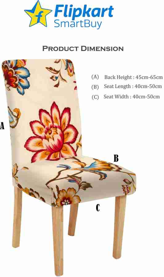 Flipkart SmartBuy Polyester Floral Chair Cover Price in India Buy Flipkart SmartBuy Polyester Floral Chair Cover online at Flipkart