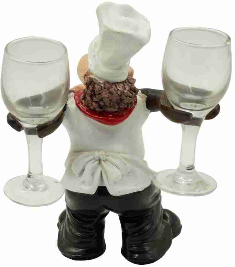 Fat chef wine on sale bottle holder
