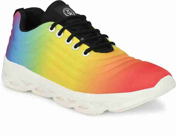 Rainbow cheap colour shoes