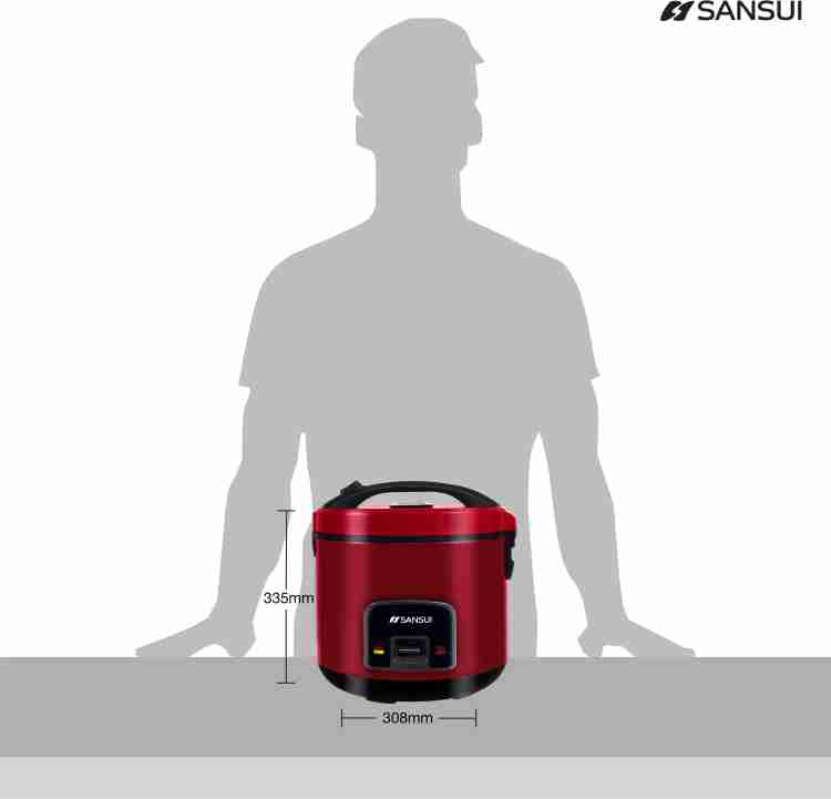 Sansui deluxe deals electric rice cooker