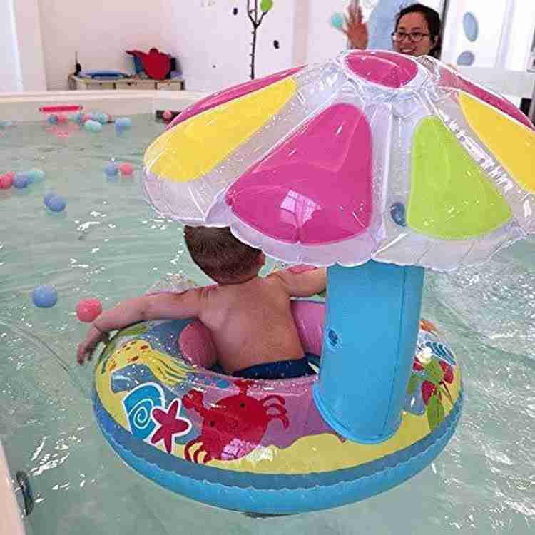 SGMSC Inflatable Baby Water Float PVC Seat Boat Pool Toy Toddler
