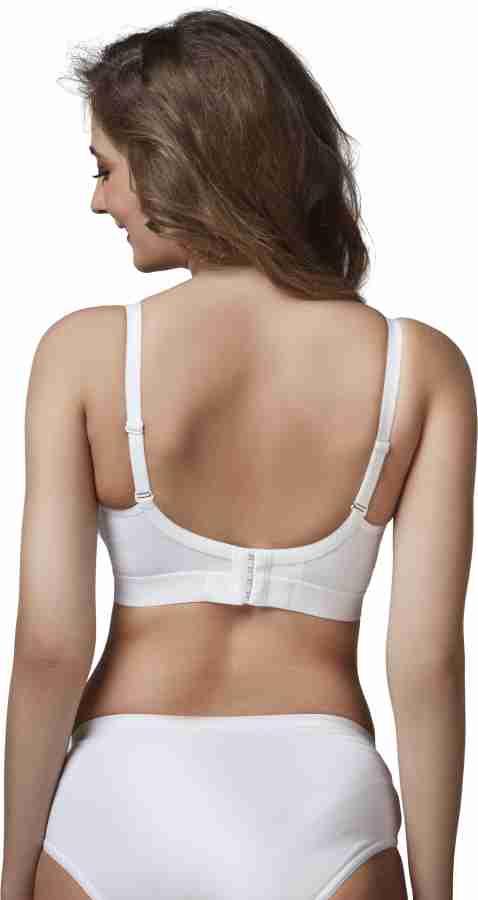 Buy TRYLO ALPA WOMEN'S HOSIERY COTTON NON-PADDED NON-WIRED MOLDED FULL  COVERAGE BRA ALPA Pink 36H Online at Best Prices in India - JioMart.