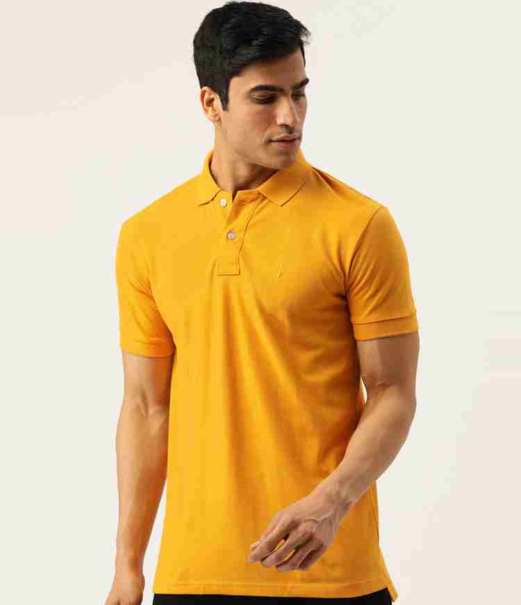 GHPC Solid Men Polo Neck Gold T Shirt Buy GHPC Solid Men Polo Neck Gold T Shirt Online at Best Prices in India Flipkart