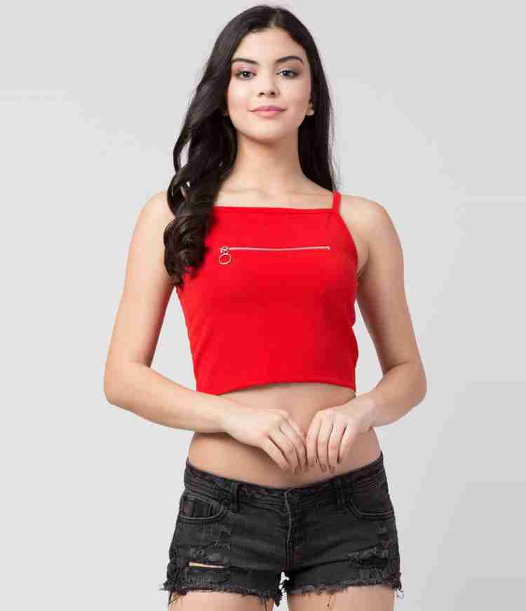 Noodle strap tops online on sale