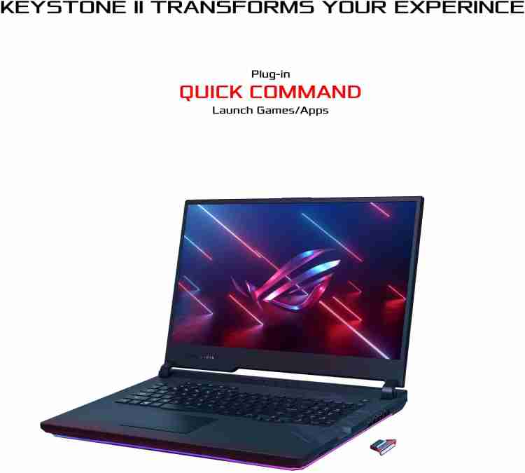 ASUS ROG Strix Scar 17 Intel Core i7 10th Gen 10875H - (16