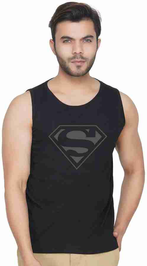 Superman gym vest sales