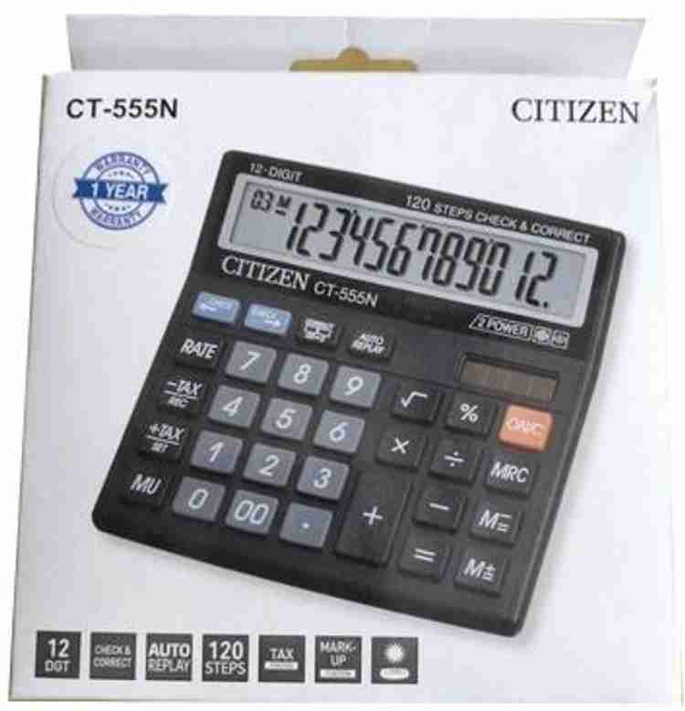 Flipkart CITIZEN CT 555N Desktop Basic Calculator Basic