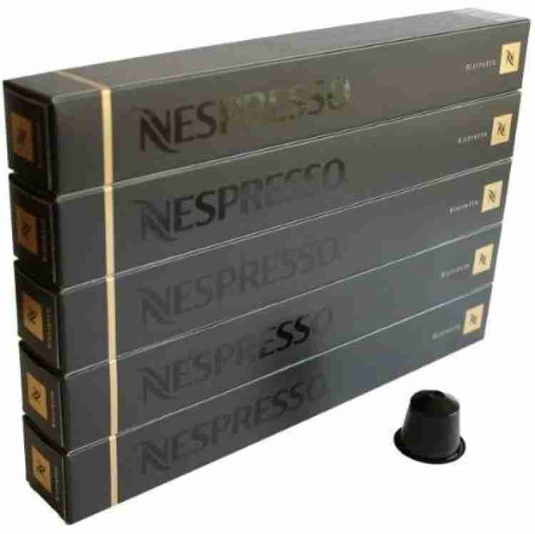 Nespresso Ristretto Capsules Roast Ground Coffee Price in India Buy Nespresso Ristretto Capsules Roast Ground Coffee online at Flipkart