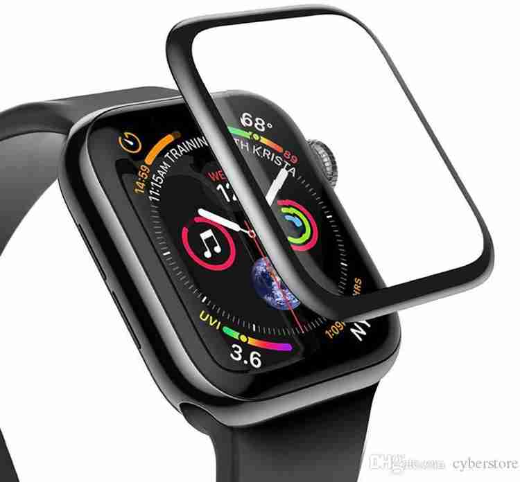 CallSmith Edge To Edge Tempered Glass for Apple Watch Series 6 5 4 and SE 40MM PMMA Matte Membrane Glass for iwatch40MM CallSmith Flipkart
