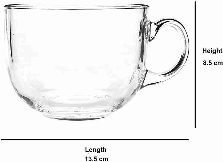 Jumbo glass mug hotsell