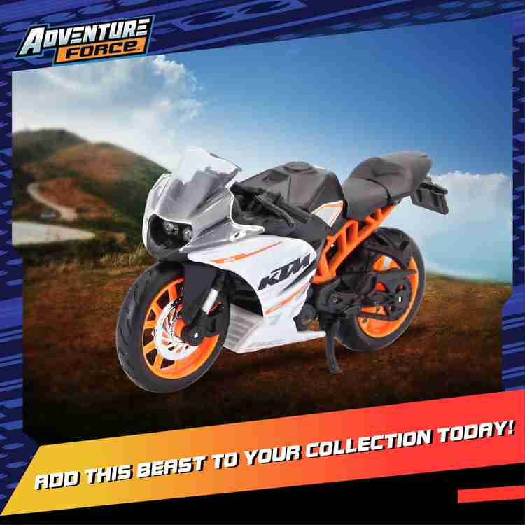 Adventure Force KTM RC 390 Scale 1 18 Die cast Replica KTM RC 390 Scale 1 18 Die cast Replica shop for Adventure Force products in India. Flipkart