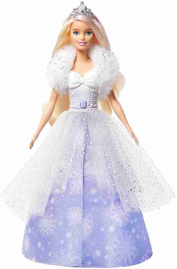 BARBIE GKH26 White Winter Princess Doll GKH26 White Winter