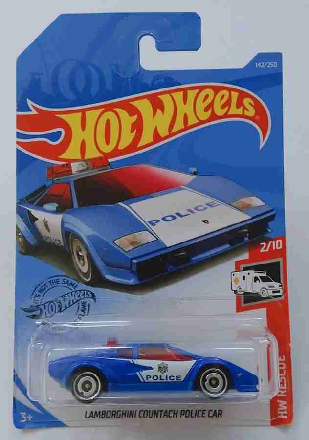 Lamborghini countach police car hot sale wheels