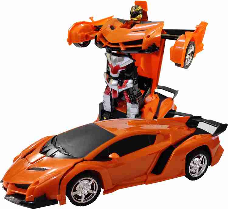 Orange transformer discount car
