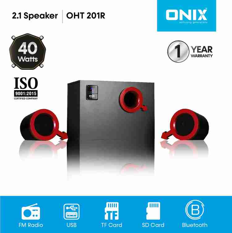 Buy Onix OHT 201 R 40 W Bluetooth Home Theatre Online from