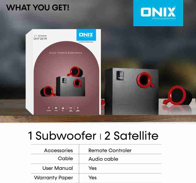 Onix 2.1 outlet home theatre