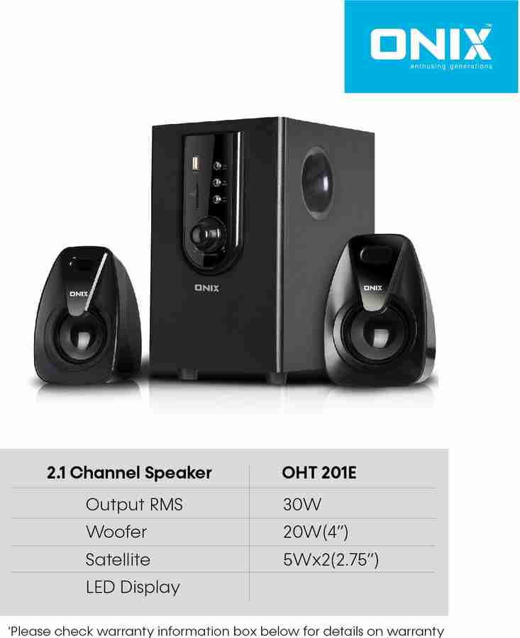 Onix 2.1 deals home theatre