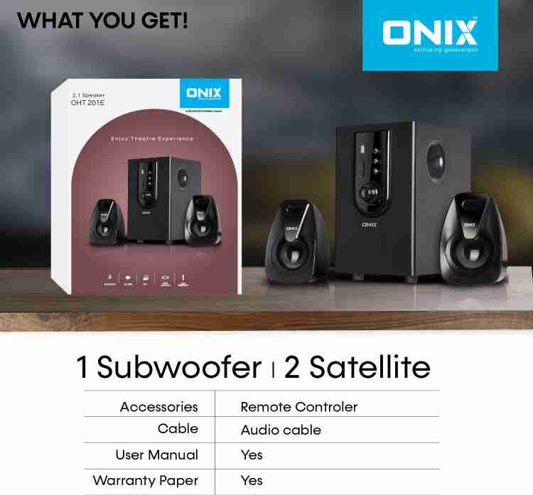 Onix home top theatre 2.1 price