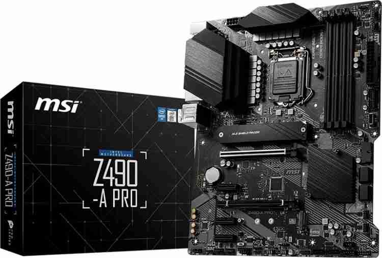 MSI Z490 A PRO ATX LGA 1200 Gaming Motherboard MSI Flipkart