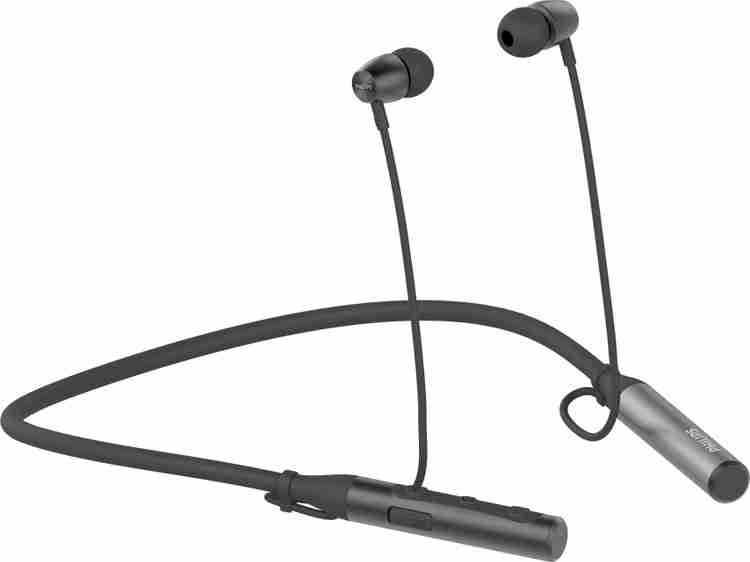 PHILIPS TAN2215 Neckband Earphones with 11 Hr Playtime 9 mm Drivers IPX4 Bluetooth Price in India Buy PHILIPS TAN2215 Neckband Earphones with 11 Hr Playtime 9 mm Drivers IPX4 Bluetooth Online PHILIPS ...