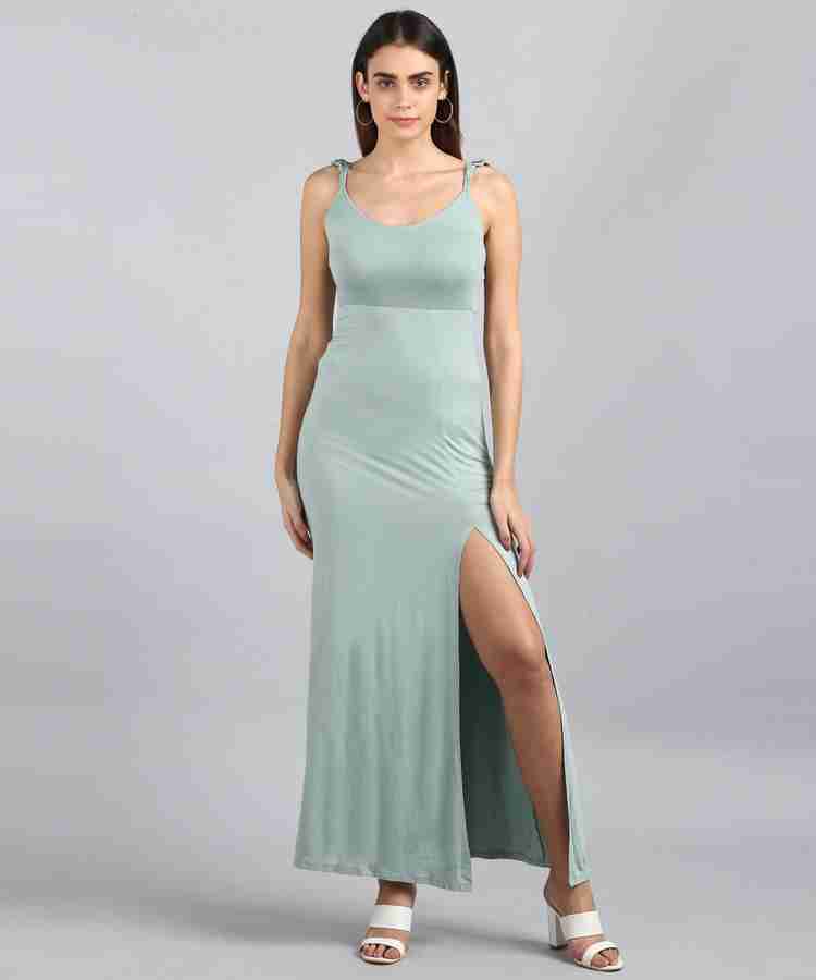 Forever 21 green maxi dress online