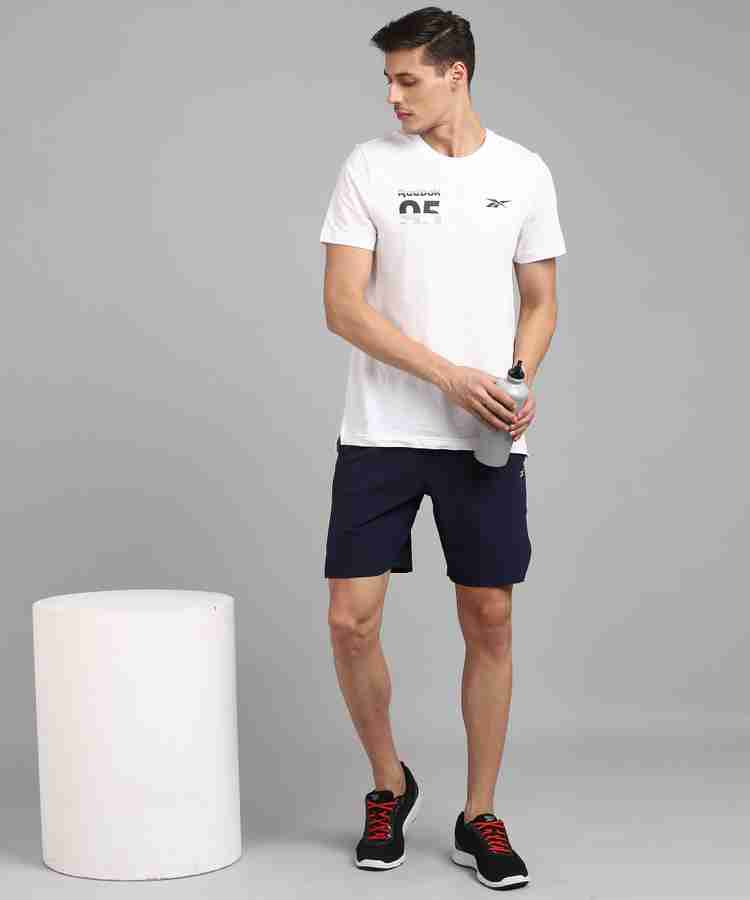 REEBOK Solid Men Blue Sports Shorts Buy REEBOK Solid Men Blue Sports Shorts Online at Best Prices in India Flipkart