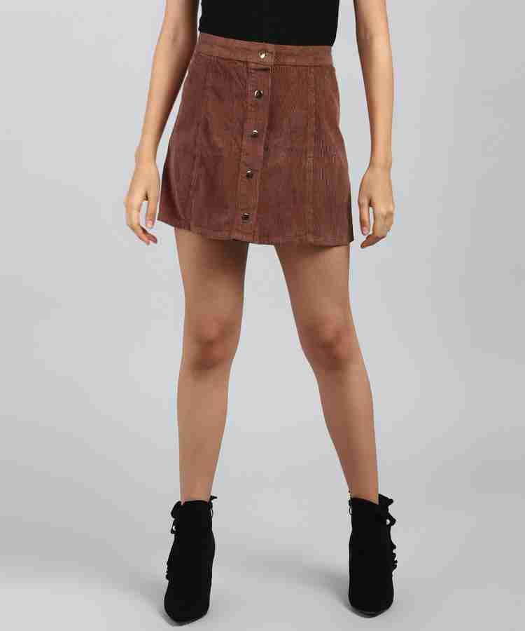 Brown skirt forever 21 deals