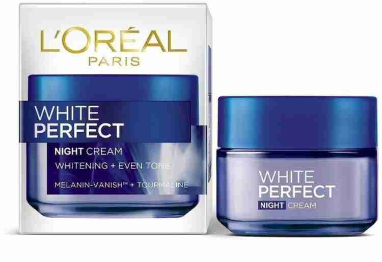 L Or al Paris White perfect night cream whitening even tone