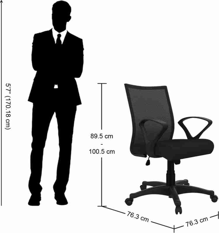 Godrej mid online back chair