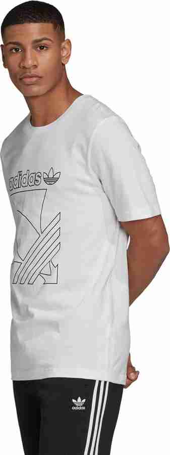 ADIDAS ORIGINALS Sporty Men Round Neck White T Shirt Buy ADIDAS ORIGINALS Sporty Men Round Neck White T Shirt Online at Best Prices in India Flipkart
