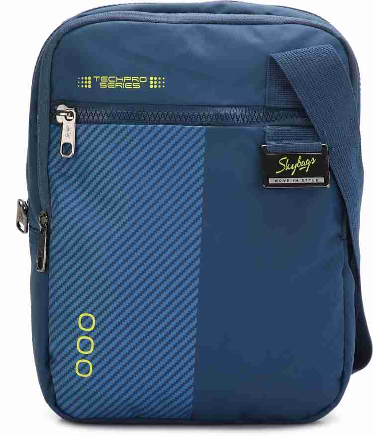 Buy SKYBAGS Men Blue Messenger Bag Blue Online Best Price in India Flipkart