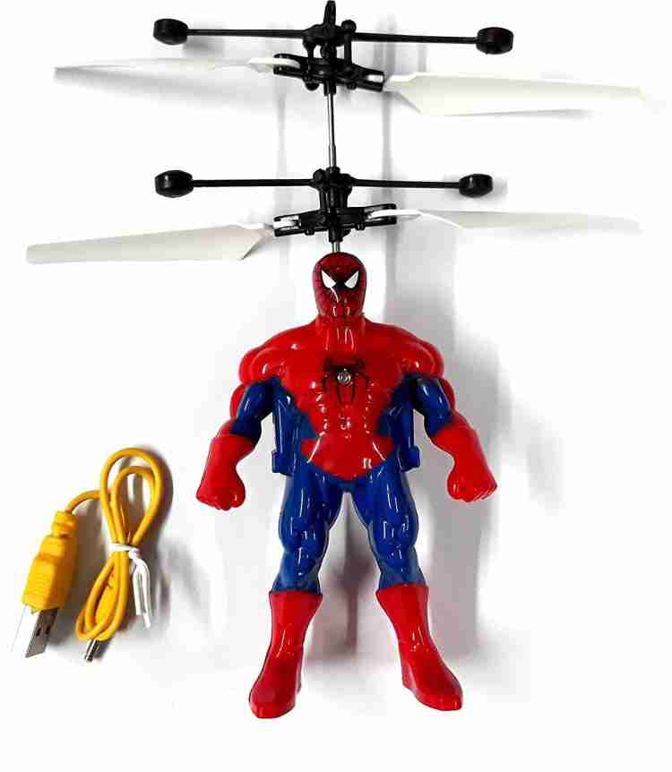 Flying on sale spiderman toy