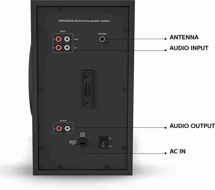 PHILIPS MMS2260B 94 60 W Bluetooth Home Theatre