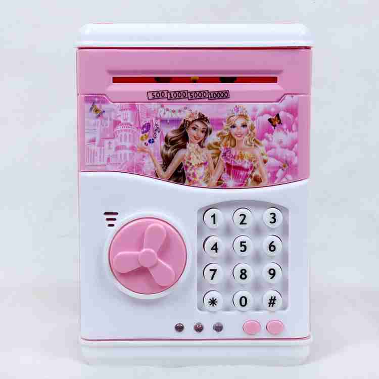 Lekh Enterprise Mini Piggy Digital Money Saving Coin Safe ATM Bank