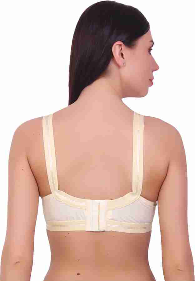 Light Pure Light Pure Broad Elastic 4 hook backside Cotton Uplift Bra With  B C D Cup Size Women Full Coverage Non Padded Bra - Buy Light Pure Light  Pure Broad Elastic