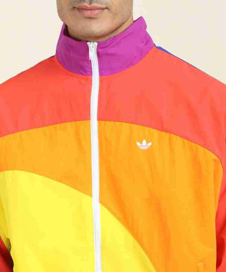 Adidas rainbow reflective jacket store
