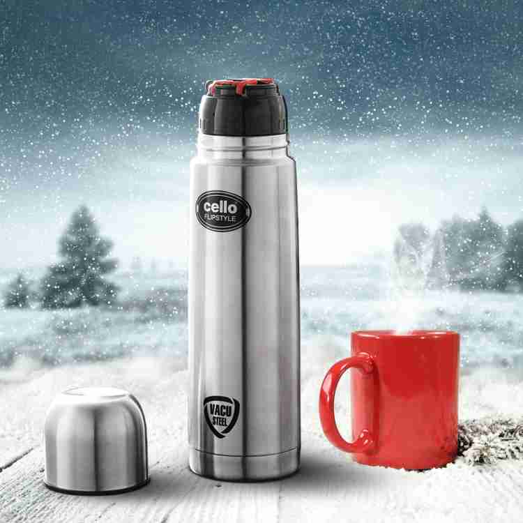 Cello thermos hot sale water bottle