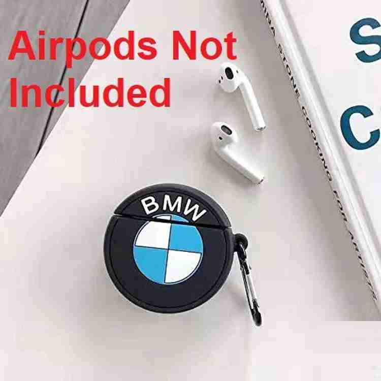 KHR Back Cover for Apple AirPods 1 2 Cute BMW Logo Character