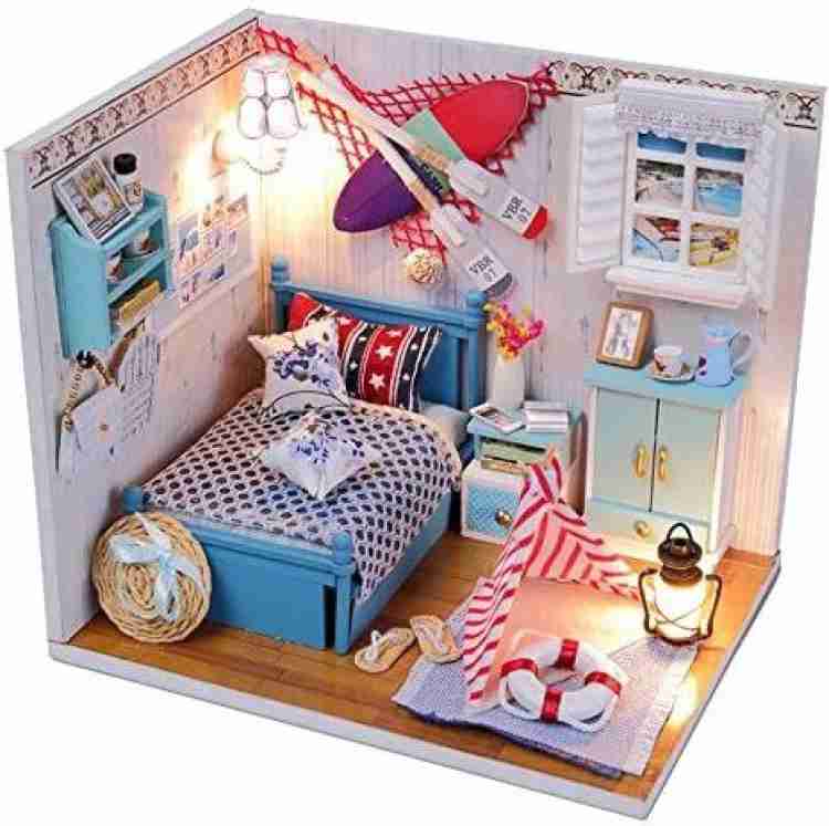 驚き価格 Flever Dollhouse Miniature DIY House Kit Creative Room